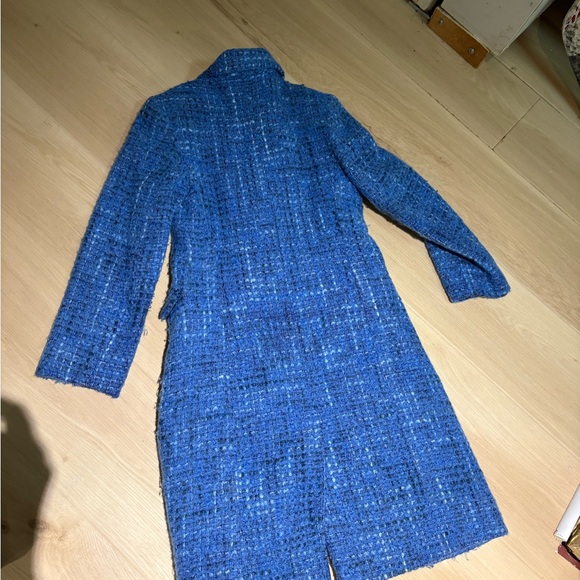 Beautiful Hilary Radley Blue tweed coat - Picture 3 of 9